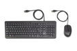 EAN 196786788130 - HP 150 Wired Mouse and Keyboard teclado Ratón incluido USB AZERTY Belga Negro imagen 1