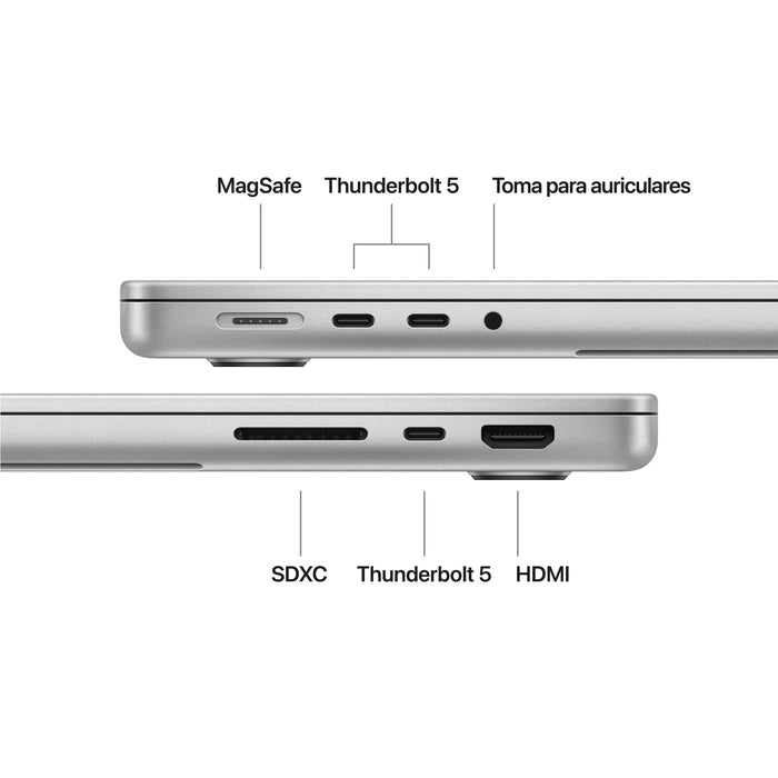 EAN 195950718386 - Apple MacBook Pro Apple M Portátil 36,1 cm (14.2") Wi-Fi 7 (802.11be) macOS Tahoe imagen 7