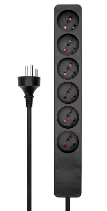 EAN 5715063154953 - Microconnect MC-GRU0602DKB base múltiple 2 m imagen 2