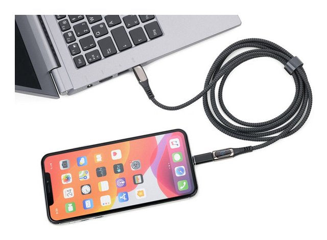 EAN 4024023038051 - TROIKA CBL20/BK cable USB 2 m USB C USB C/Lightning Negro imagen 4