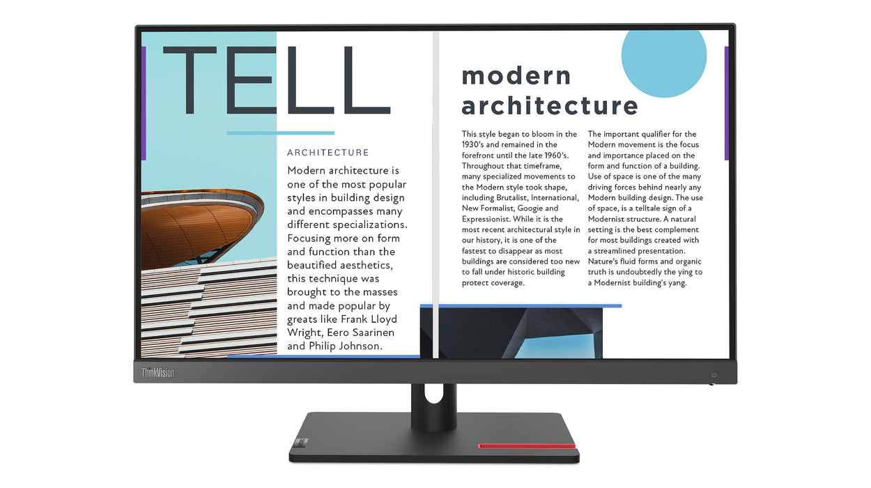 EAN 0196803038231 - Lenovo ThinkVision S25e-30 pantalla para PC 62,2 cm (24.5") 1920 x 1080 Pixeles Full HD LED Gris imagen 5