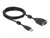 EAN 4043619904976 - DeLOCK 90497 cable de serie Negro 2 m USB tipo A RS-232 DB9 imagen 3