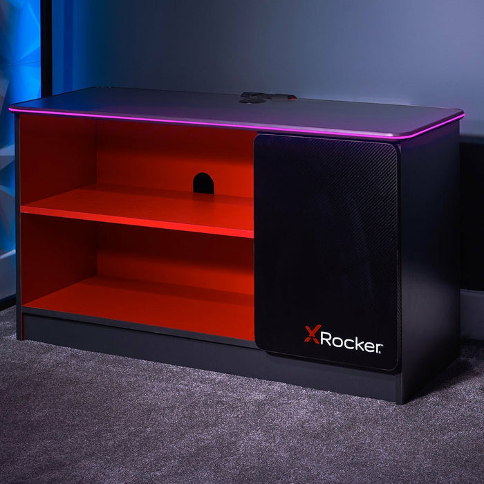 EAN 94338220278 - X Rocker 2022027 mueble y soporte para dispositivo multimedia Gris, Rojo Carro para administración de table imagen 2