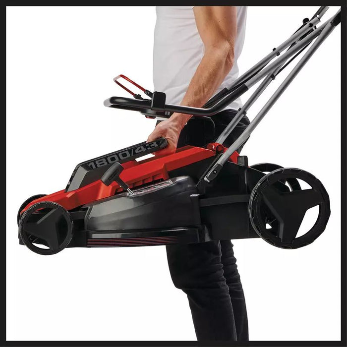 EAN 4006825670356 - Einhell GC-EM 1800/43 Cortacésped manual Corriente alterna Negro, Rojo imagen 6