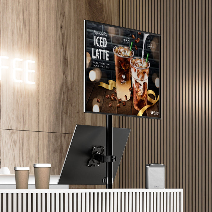 EAN 4262392440062 - ONKRON D208E-B soporte para monitor 86,4 cm (34") Escritorio Negro imagen 2