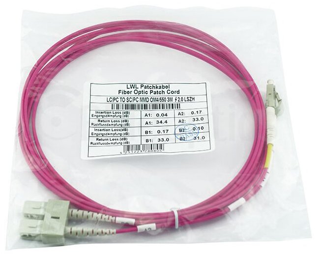 EAN 4063232618494 - BlueOptics SFP3132FU20MK Cable de fibra óptica e InfiniBand 20 m LC Rojo imagen 8