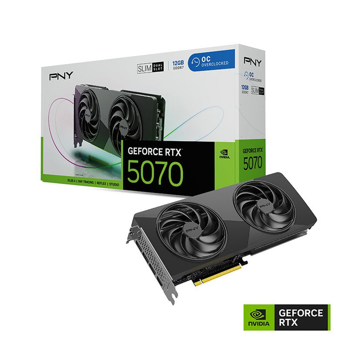 EAN 0751492812151 - PNY GeForce RTX 5070 Slim NVIDIA 12 GB GDDR7 imagen 9