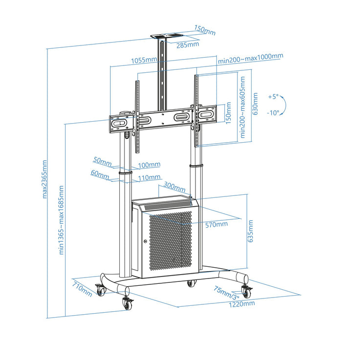 EAN 8433281014855 - TooQ Narnia 2,54 m (100") imagen 9