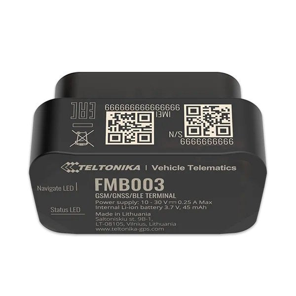 EAN 4779027312675 - Teltonika FMB003 Coche Negro imagen 8