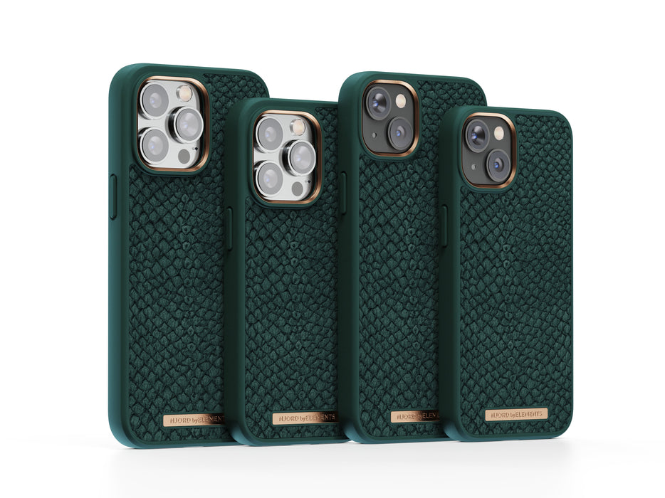 EAN 8720574620856 - Njord byELEMENTS Salmon Leather Magsafe funda para teléfono móvil 17 cm (6.7") Verde imagen 14