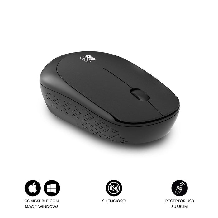 EAN 8436586742409 - SUBBLIM SUBMO-B2SW010 ratón Oficina Ambidextro RF inalámbrico Óptico imagen 2