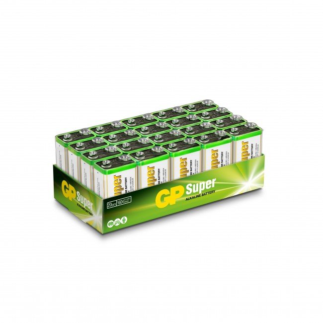 EAN 4891199201677 - GP Batteries Super Alkaline 1604A/6LF22 Batería de un solo uso 9V Alcalino imagen 1
