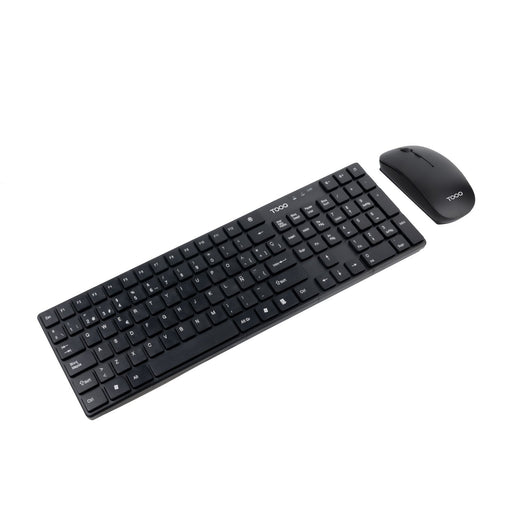 EAN 8433281017597 - TooQ TQKMW-3102-B teclado Ratón incluido Universal RF inalámbrico imagen 1