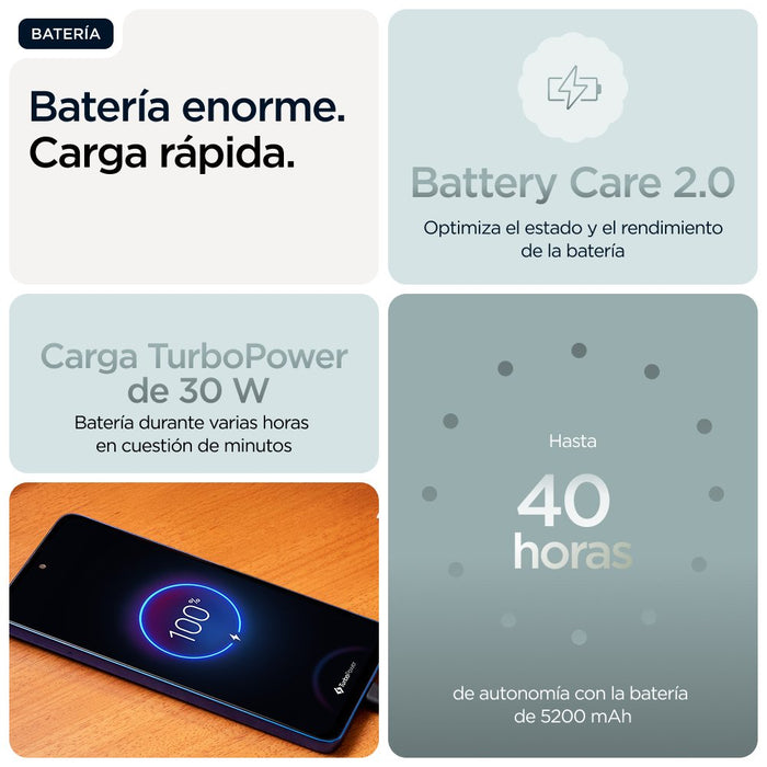 EAN 0840023299131 - Motorola moto g56 5G 17,1 cm (6.72") Ranura híbrida Dual SIM Android 15 USB Tipo C 8 GB 512 GB 5200 mAh G imagen 16