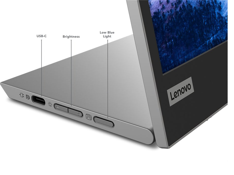 EAN 0195891581117 - Lenovo L15 pantalla para PC 39,6 cm (15.6") 1920 x 1080 Pixeles Full HD LED Negro, Gris imagen 10