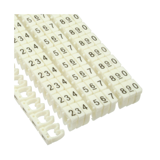 EAN 4043718190263 - InLine 59961I presilla Plástico Blanco 100 pieza(s) imagen 1