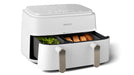 EAN 8720389035579 - Philips 3000 series NA353/10 freidora 9 L Independiente 2750 W Freidora de aire caliente Plata, Blanco imagen 4