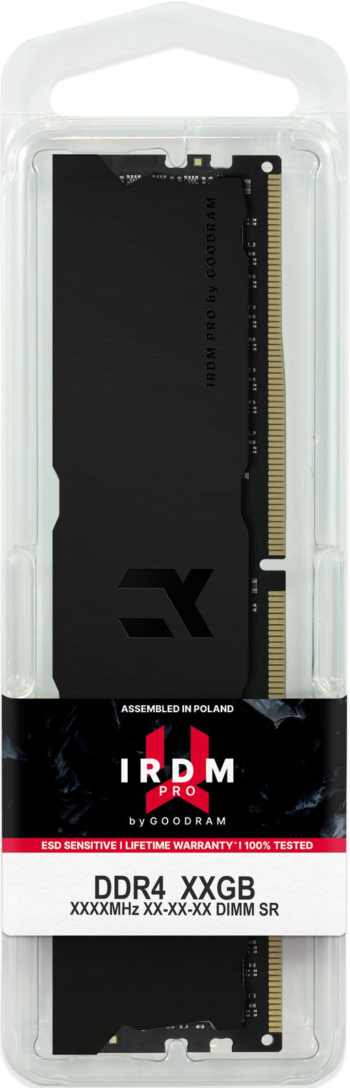 EAN 5908267961001 - Goodram IRDM PRO IRP-K3600D4V64L18/16G módulo de memoria 16 GB 1 x 16 GB DDR4 288-pin DIMM imagen 1