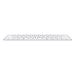 EAN 0194252542552 - Apple Magic teclado Universal USB + Bluetooth Italiano Aluminio, Blanco imagen 2