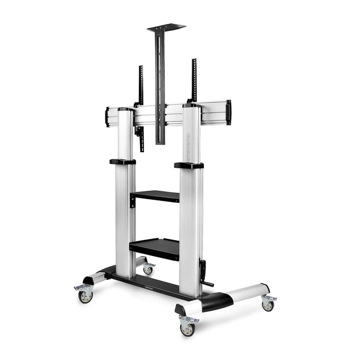 EAN 0065030906302 - StarTech.com 1110C-MOBILE-TV-CART soporte para TV 2,54 m (100") Negro, Plata imagen 2