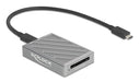 EAN 4043619910212 - DeLOCK 91021 lector de tarjeta USB4 Gen 3x2 Type-C Gris imagen 1