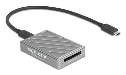 EAN 4043619910212 - DeLOCK 91021 lector de tarjeta USB4 Gen 3x2 Type-C Gris imagen 1