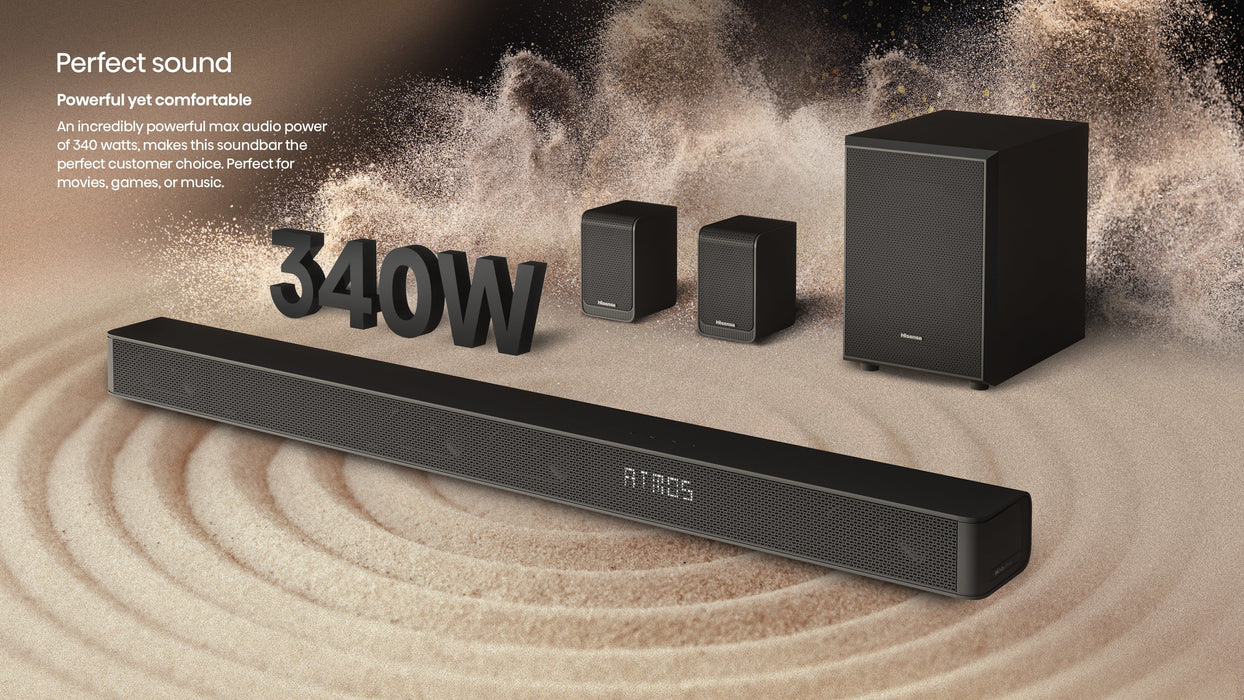 EAN 6942147484906 - Hisense AX5100G altavoz soundbar Negro 5.1 canales imagen 11