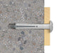 EAN 4006209487952 - Fischer 48795 tornillo de anclaje y taco 100 pieza(s) Juego de enchufes de pared y tornillos 40 mm imagen 3