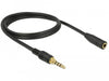 EAN 4043619856299 - DeLOCK 85629 cable de audio 1 m 3,5mm Negro imagen 1