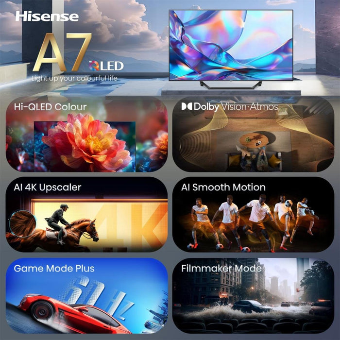 EAN 6942351435749 - Hisense 43A7DS 109,2 cm (43") 4K Ultra HD Smart TV Wifi Negro imagen 3