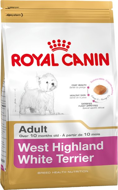 EAN 3182550811774 - Royal Canin West Highland White Terrier Adult 3 kg Adulto Maíz, Aves imagen 1