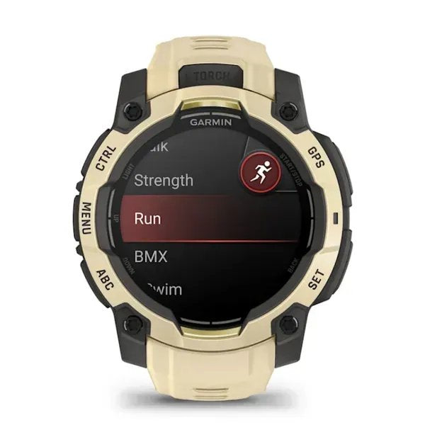 EAN 753759357122 - Garmin Instinct 3 AMOLED 3,05 cm (1.2") 45 mm Digital 390 x 390 Pixeles Pantalla táctil Beige, Gris GPS (s imagen 6