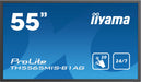 EAN 4948570114733 - iiyama ProLite TH5565MIS-B1AG Pantalla plana para señalización digital 139,7 cm (55") LED 400 cd / m² Ful imagen 1