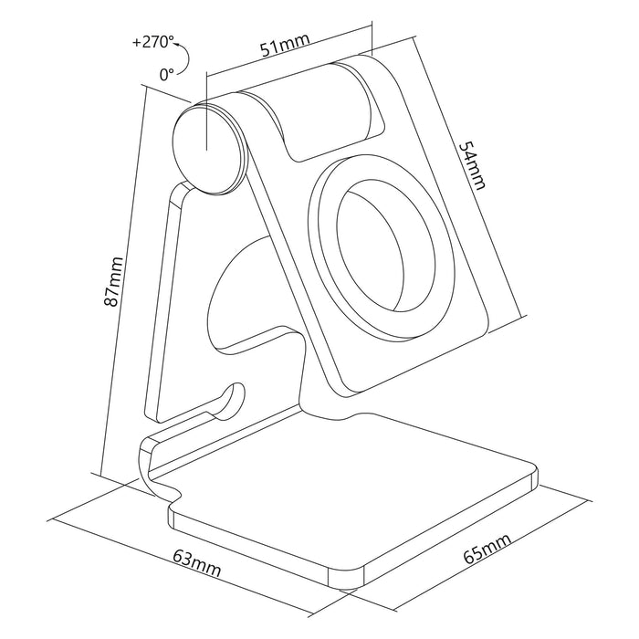 EAN 4043718304103 - InLine 55730 soporte Plata imagen 8