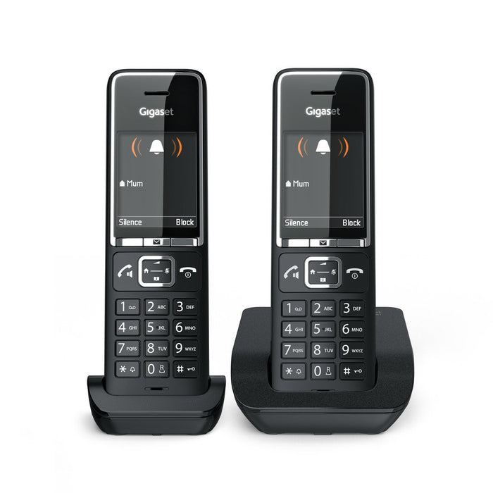EAN 4250366866352 - Gigaset COMFORT 550 duo Teléfono analógico Identificador de llamadas Negro imagen 3
