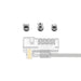 EAN 0085896680017 - Kensington K68001WW accesorio para candado de cable Anchor Acero inoxidable 3 pieza(s) imagen 3