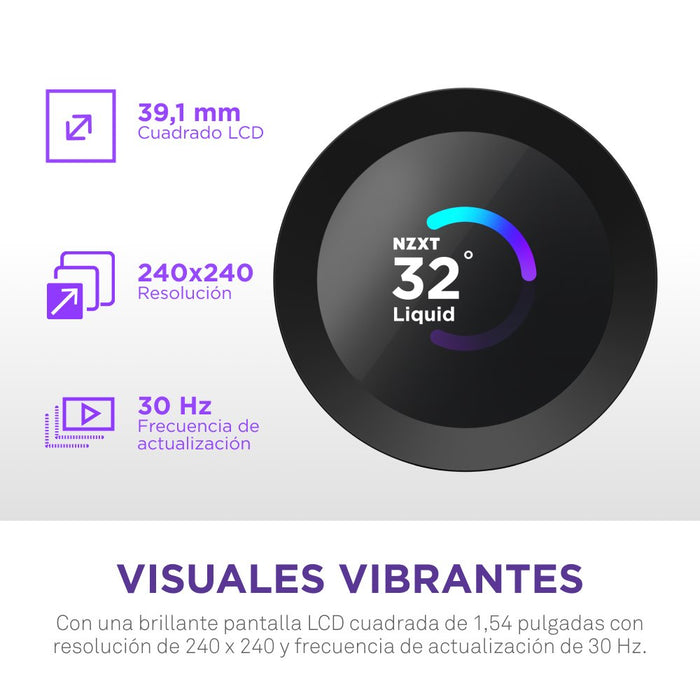 EAN 5056547205274 - NZXT Kraken Plus 360 RGB Procesador Sistema de refrigeración líquida todo en uno Negro 1 pieza(s) imagen 4