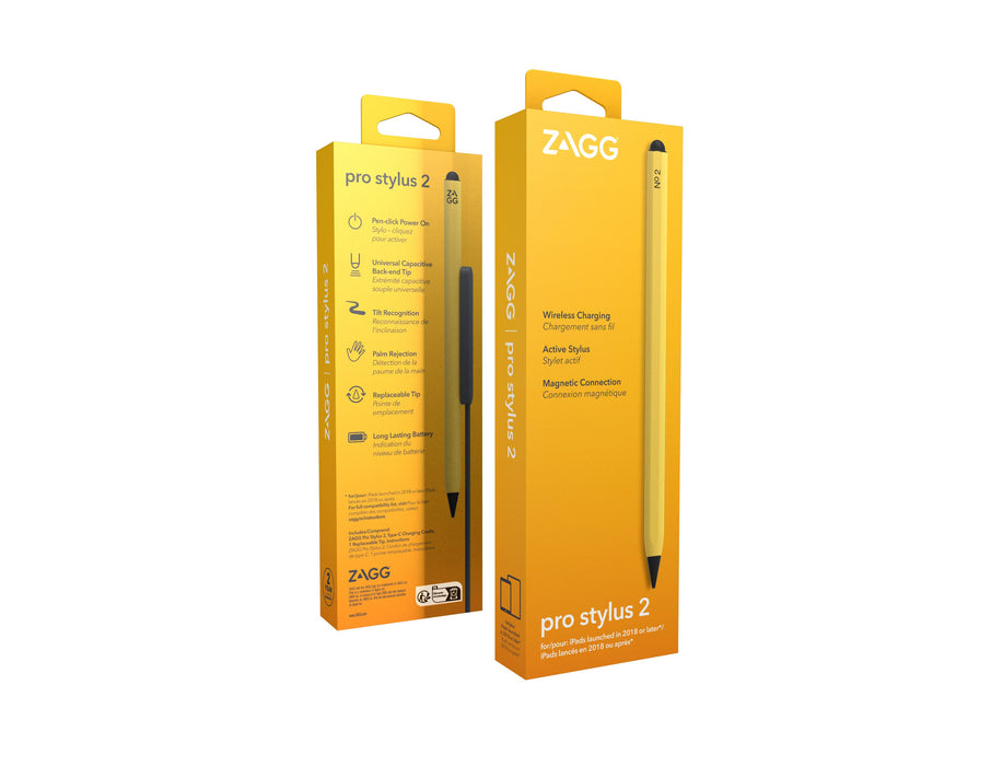 EAN 840056188600 - ZAGG Pro Stylus 2 lápiz digital Amarillo imagen 4