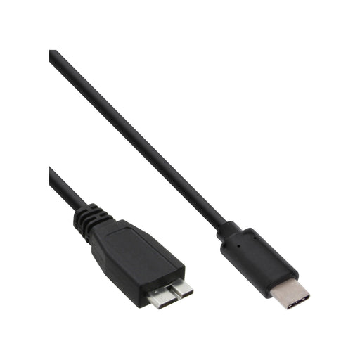 EAN 4043718249800 - InLine 35721 cable USB USB 3.2 Gen 2 (3.1 Gen 2) 1 m USB C Micro-USB B Negro imagen 1
