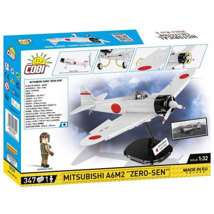 EAN 5902251057299 - COBI Mitsubishi A6M2 "Zero-Sen" imagen 8