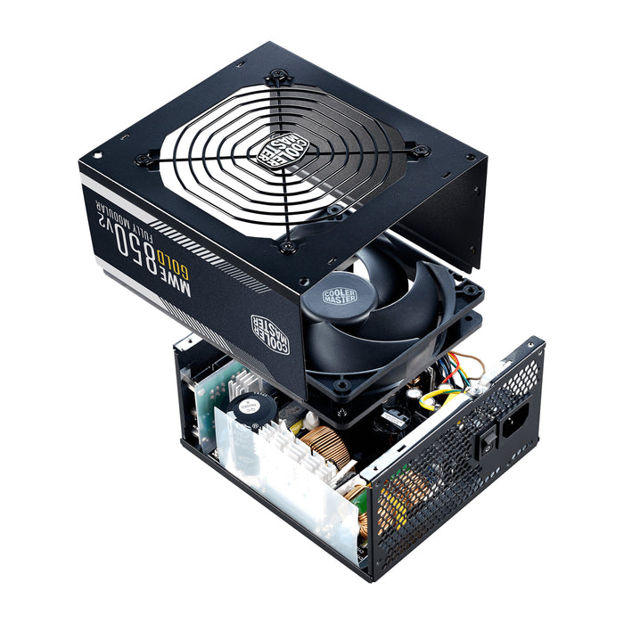 EAN 4719512106310 - Cooler Master MWE Gold 850 - V2 Full Modular unidad de fuente de alimentación 850 W 24-pin ATX ATX Negro imagen 6