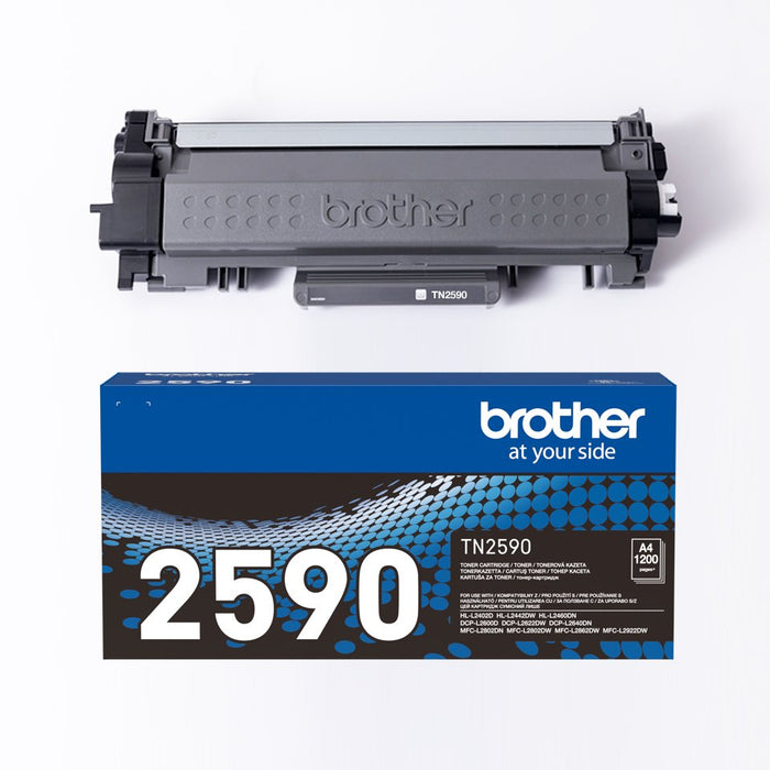 EAN 4977766830331 - Brother TN-2590 cartucho de tóner 1 pieza(s) Original Negro imagen 3