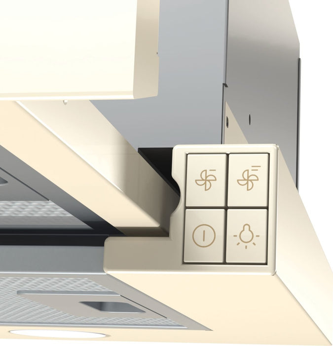 EAN 3838782146183 - Gorenje BHP62CLI campana Semintegrada (extraíble) Marfil 435 m³/h imagen 5