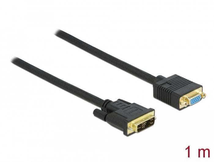 EAN 4043619867523 - DeLOCK 86752 adaptador de cable de vídeo VGA (D-Sub) Negro imagen 2