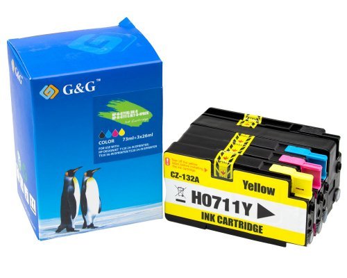 EAN 6937015599158 - G&G 10436 cartucho de tinta 4 pieza(s) Compatible Negro, Cian, Amarillo, Magenta imagen 1