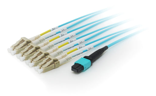 EAN 4015867192528 - Equip 25556407 Cable de fibra óptica e InfiniBand 7 m MTP 4x LC Cian imagen 1