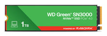 EAN 0718037907154 - SanDisk Green WD SN3000 NVMe 1 TB M.2 PCI Express 4.0 QLC 3D NAND imagen 1