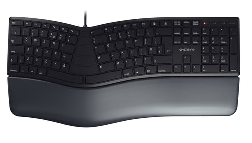 EAN 4025112093951 - CHERRY KC 4500 ERGO teclado Universal USB QWERTY Inglés del Reino Unido Negro imagen 1