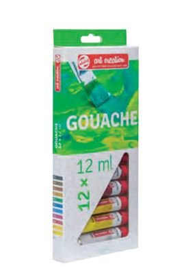 EAN 8712079312930 - Talens 9021612M pintura para manualidades Gouache 12 ml 12 pieza(s) imagen 1