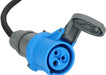 EAN 4007123686681 - Brennenstuhl 1132910100 base múltiple 25 m Exterior Negro, Azul imagen 2